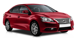 Nissan Sentra Красный металлик